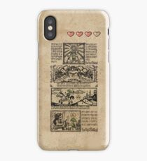 Windwaker Heroes Legend Tapestries (iPHONE 4 CAPSULE CASE ver) iPhone Case