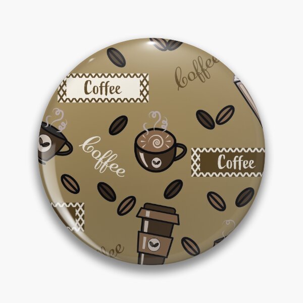 Item preview, Coffee cups pattern designed and sold by iCraftCafe.