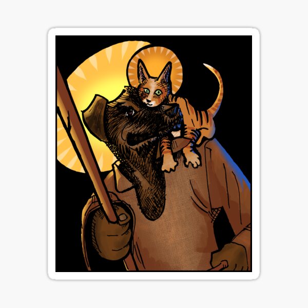 St. Christopher: Patron Saint of Travelers Sticker