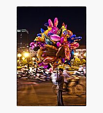 Saigon Ben Thanh Roundabout Photographic Print