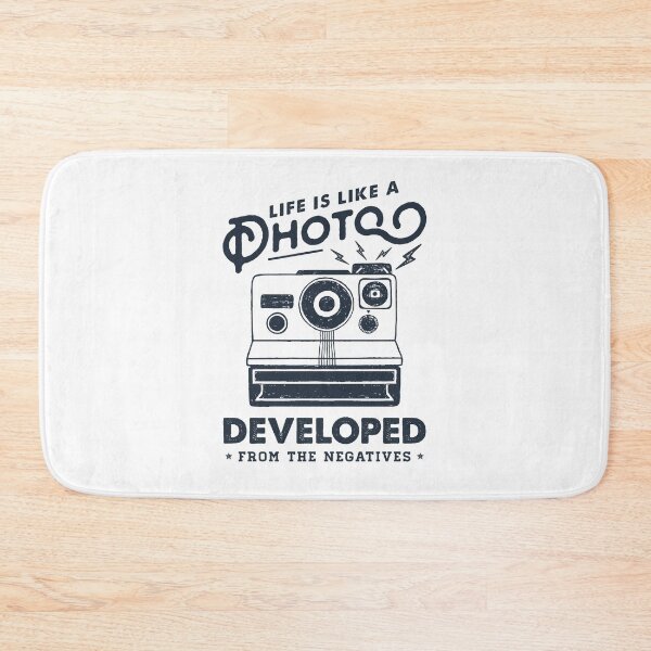 Item preview, Life Is Like A Photo, Developed Frome The Negatives. Camera. Funny, Inspirational Quote designed and sold by Sloth Astronaut.