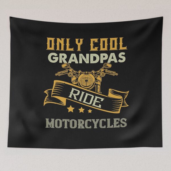 Artikelvorschau, Only Cool Grandpas Ride Motorcycles entworfen und verkauft von thegoodplan.