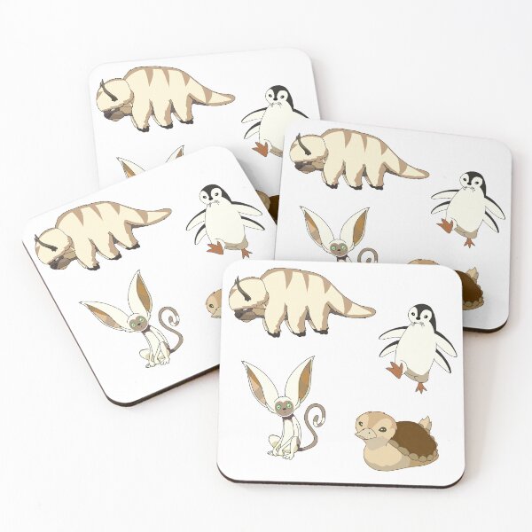 Item preview, Avatar Animals Sticker Pack designed and sold by silverabbyy.