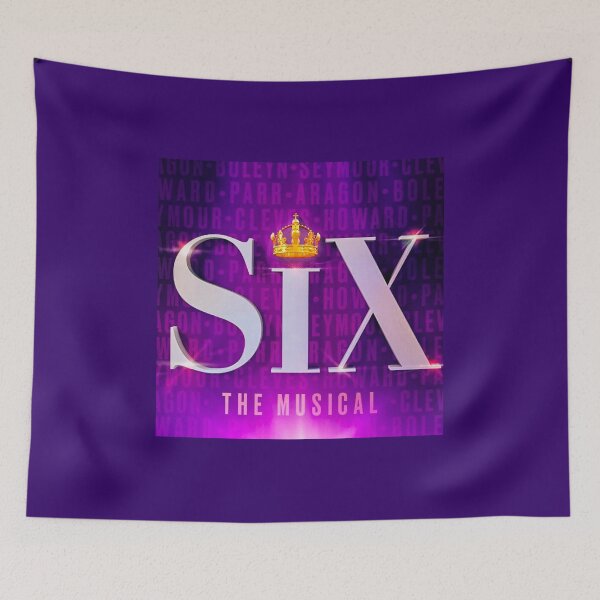 Item preview, Six The Musical Names Poster designed and sold by Tello1.