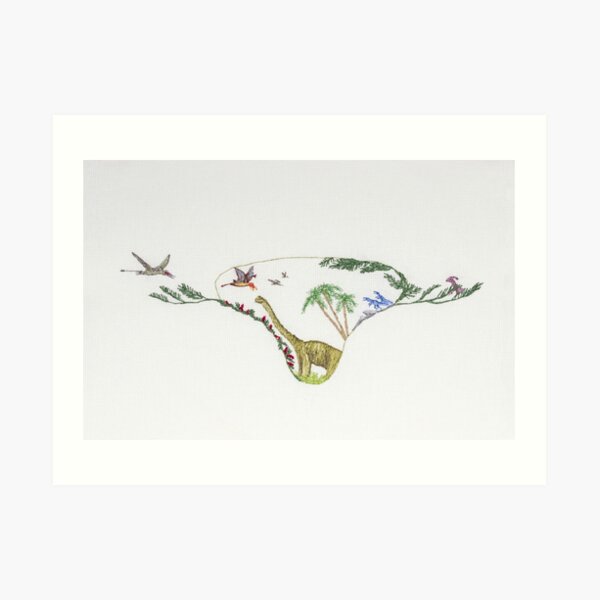 Uterus Handlebars Art Print