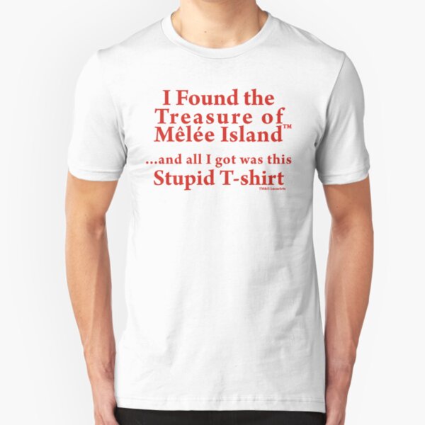 Monkey Island: Treasure of Melee Island Slim Fit T-Shirt