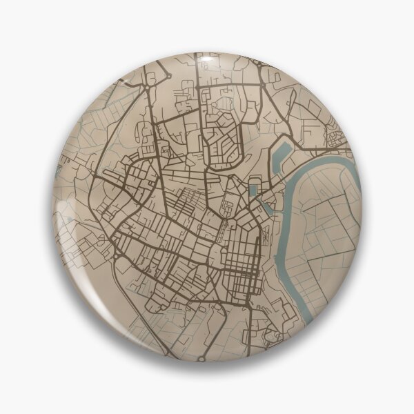 Item preview, Rochefort Sepia Map designed and sold by CPTVDesign.