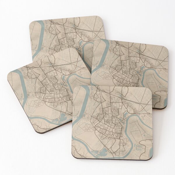 Item preview, Rochefort Sepia Map designed and sold by CPTVDesign.