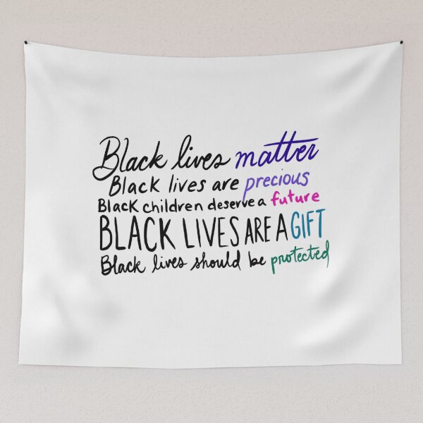 Item preview, Black Lives Matter statements designed and sold by rainelipscher.