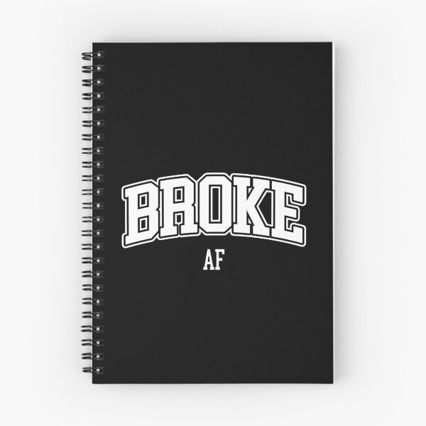 Item preview, Broke AF College designed and sold by Brookerino.