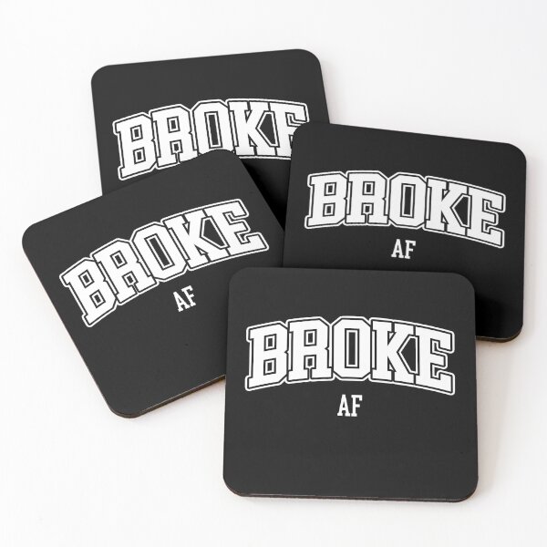 Item preview, Broke AF College designed and sold by Brookerino.