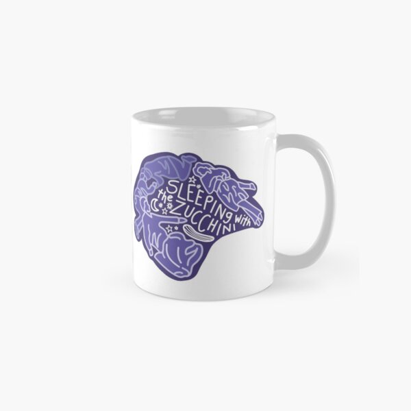 Dormir avec les courgettes Mug classique