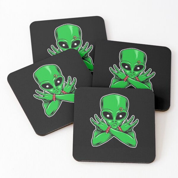 Item preview, Alien Rock Star Rock n Roll UFO designed and sold by Zeelicious Designs.