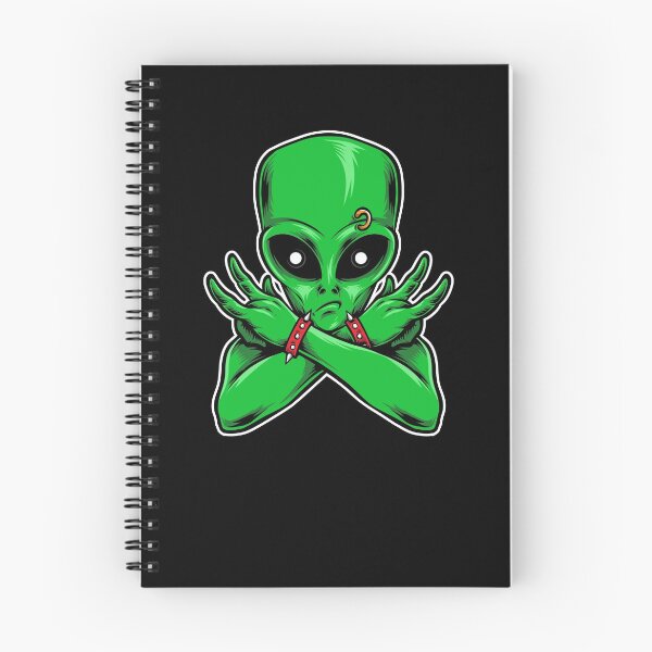 Item preview, Alien Rock Star Rock n Roll UFO designed and sold by Zeelicious Designs.