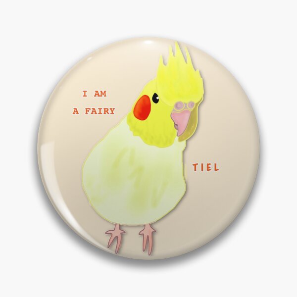 Item preview, Cockatiel As A Fairy "Tiel" designed and sold by legitparrot.