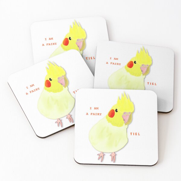 Item preview, Cockatiel As A Fairy "Tiel" designed and sold by legitparrot.
