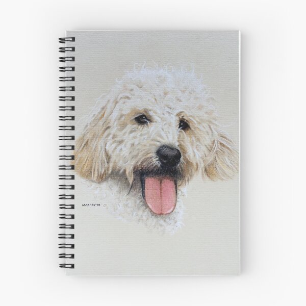 Item preview, Kizzy the adorable labradoodle designed and sold by micheleashby.