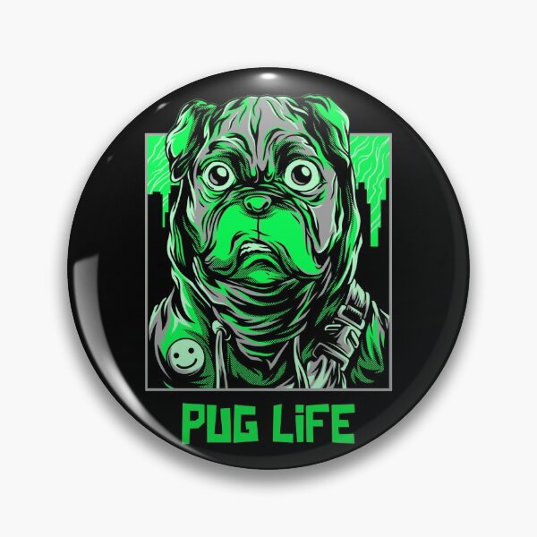 Item preview, Pug Life designed and sold by JAMMCREATIONS.