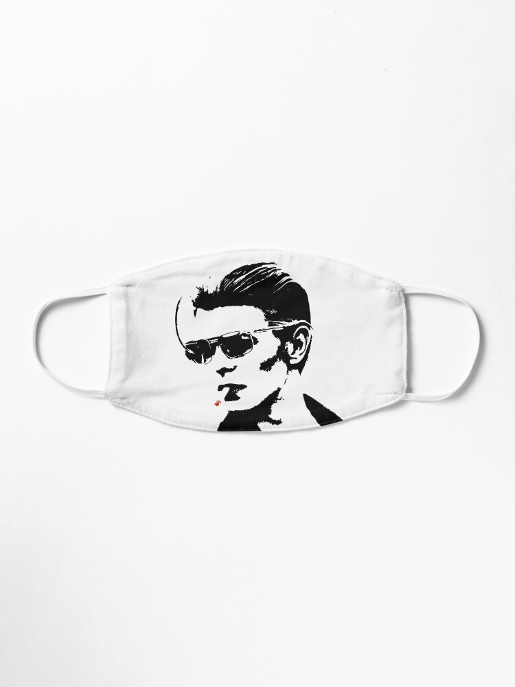 Alternate view of David Bowie silhouette fire Mask