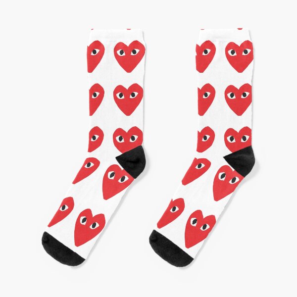 cdg play socks