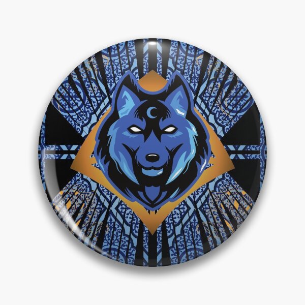 Aperçu de l'œuvre Loup Art Déco créée et vendue par Rumrabbit82.