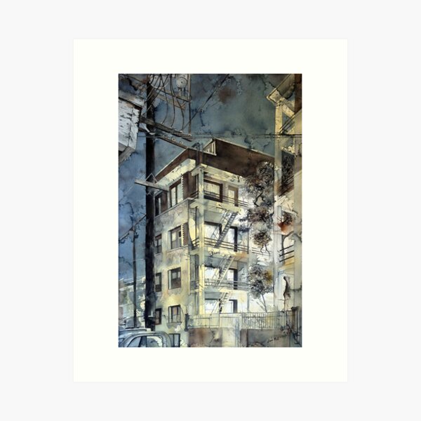 Dudley Court Art Print