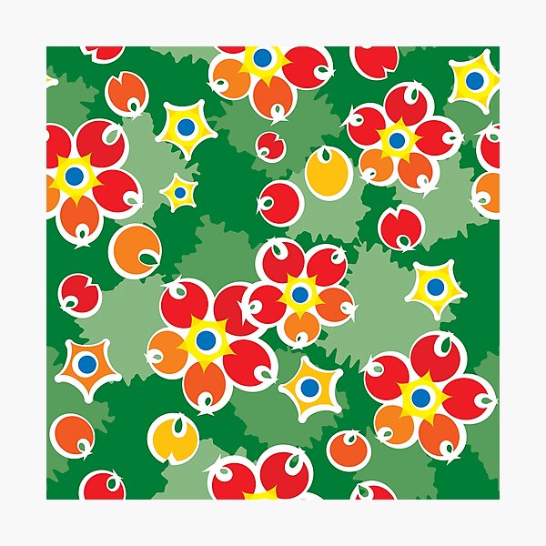 Item preview, Barberry summery pattern designed and sold by MysticaLink.