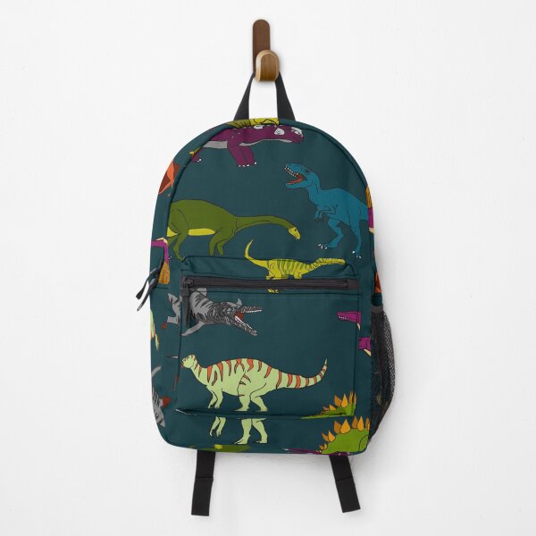 Item preview, More Dinos on Blue designed and sold by Samantha Jones.