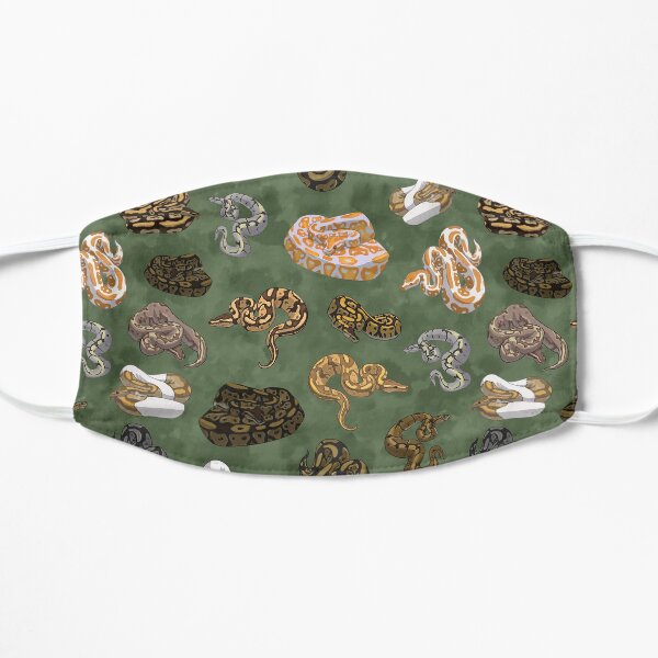 Ball Python Morphs Pattern Moss Green Mask