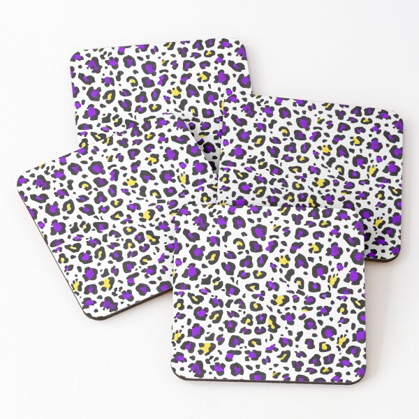 Item preview, Non Binary Pride Leopard Print designed and sold by Bumblefuzzies.