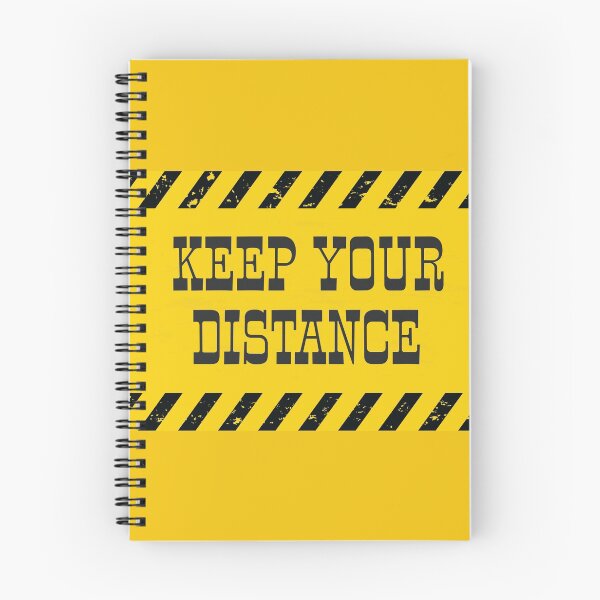Item preview, Caution Tape Keep Your Distance designed and sold by AZGuzmans.