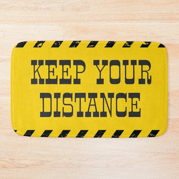 Item preview, Caution Tape Keep Your Distance designed and sold by AZGuzmans.