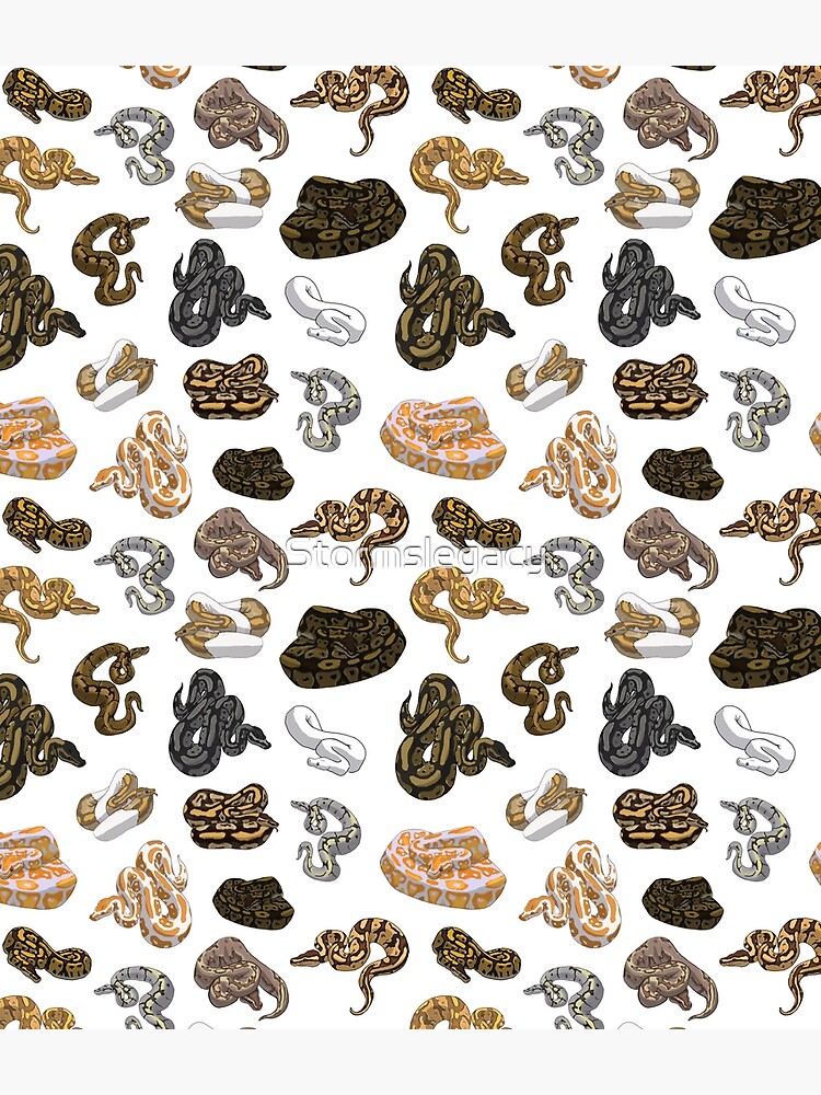 Disover Ball Python Morph Snake Pattern Backpack