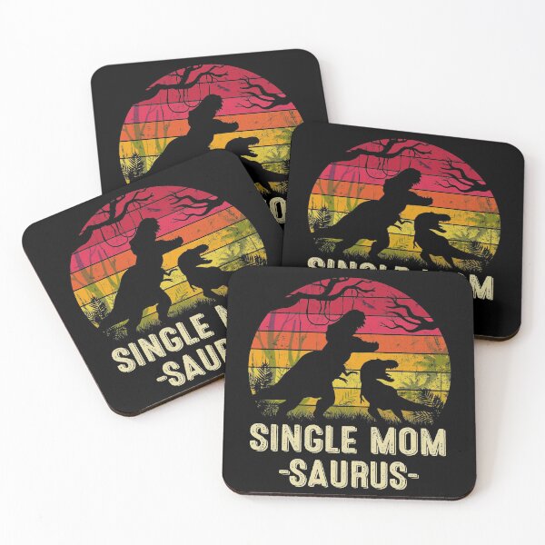 Item preview, Womens Mother's Day Singlemom Saurus Rex Funny Dinosaur Gift designed and sold by mynotn.