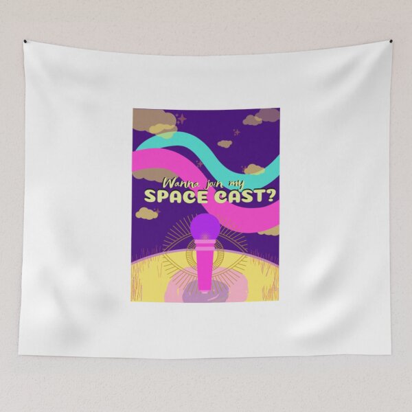 Item preview, The Midnight Gospel "Wanna Join My Spacecast?" Print designed and sold by kirstenovich.