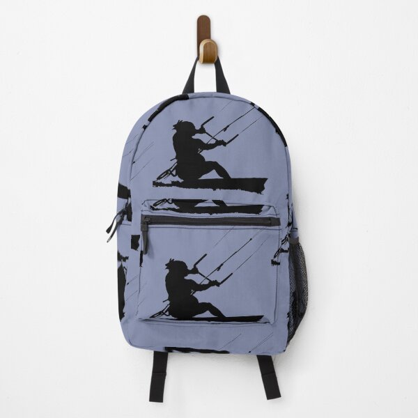 Item preview, Kitesurfer Action Water Sports Artistic Black Silhouette designed and sold by taiche.