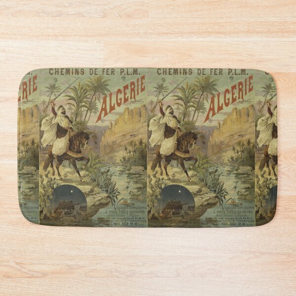 Item preview, PLM Algerie vintage travel poster designed and sold by stickart-marek.