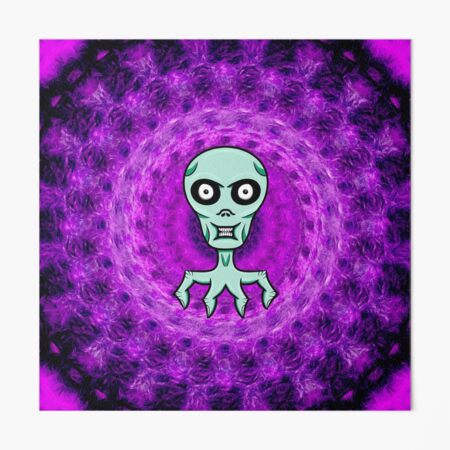 “Alien-hand.” Art Board Print by cr6zym1nd | Redbubble