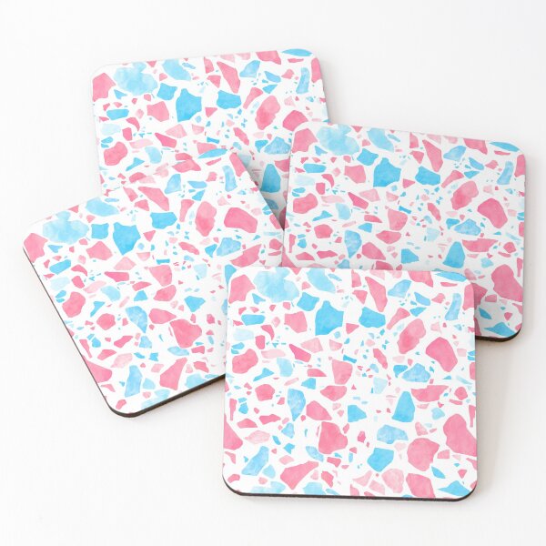 Item preview, Transgender Pride Terrazzo Pattern designed and sold by Bumblefuzzies.