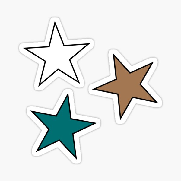 Item preview, Coastal Carolina Star (3-Pack) Sticker designed and sold by AashviPatel.