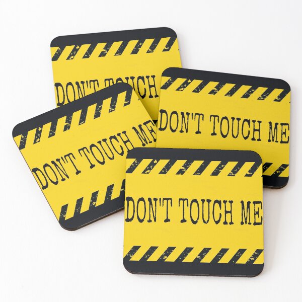 Item preview, Caution Tape Don't Touch Me designed and sold by AZGuzmans.