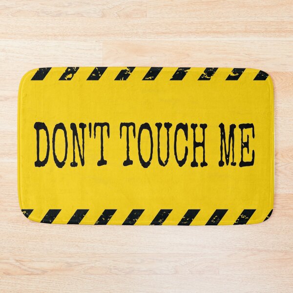 Item preview, Caution Tape Don't Touch Me designed and sold by AZGuzmans.