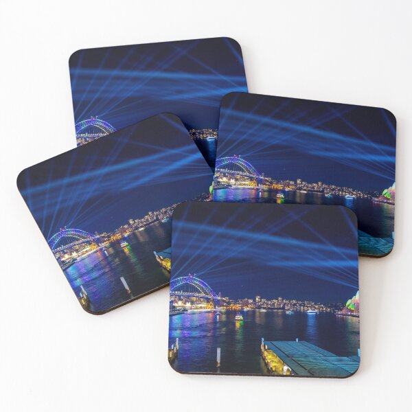 Item preview, Sydney Harbour Vivid 2019 designed and sold by ianaltman.