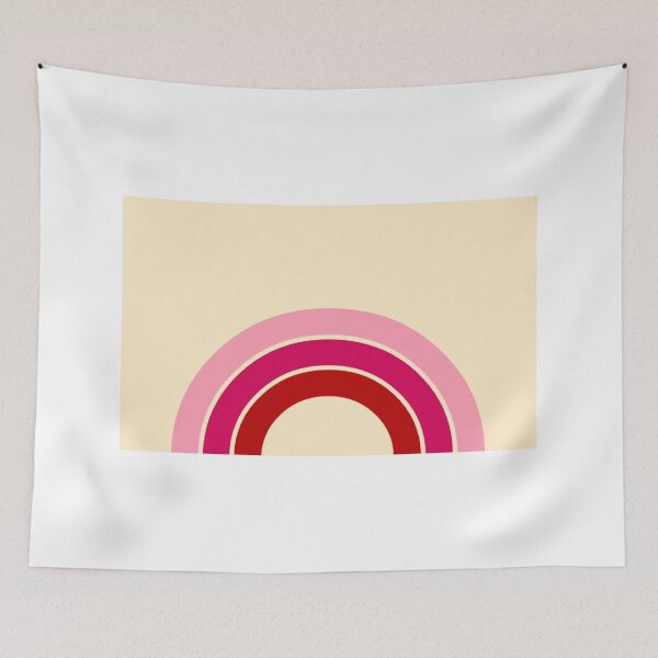 Item preview, Pink rainbow glam style designed and sold by bohoDecor.