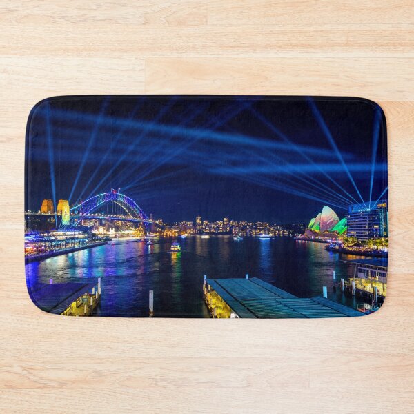 Item preview, Sydney Harbour Vivid 2019 designed and sold by ianaltman.
