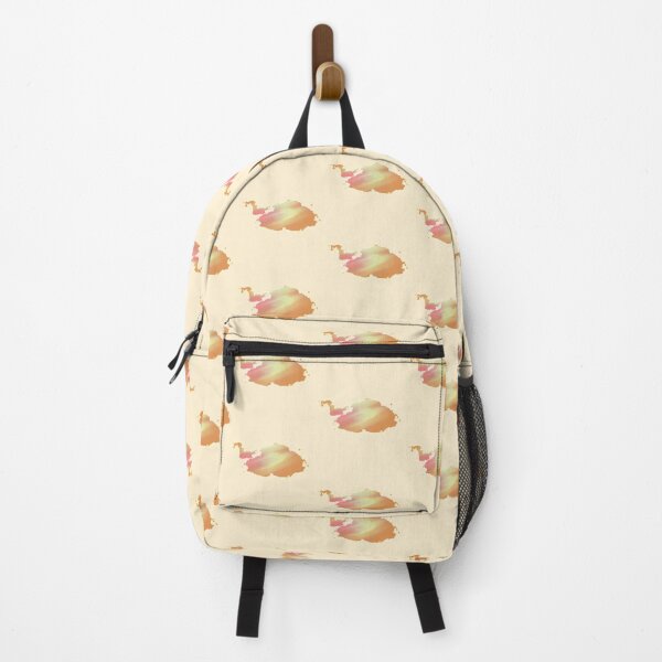 Orange Clouds Backpack