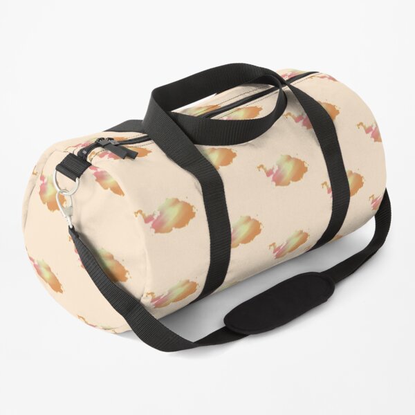 Orange Clouds Duffle Bag