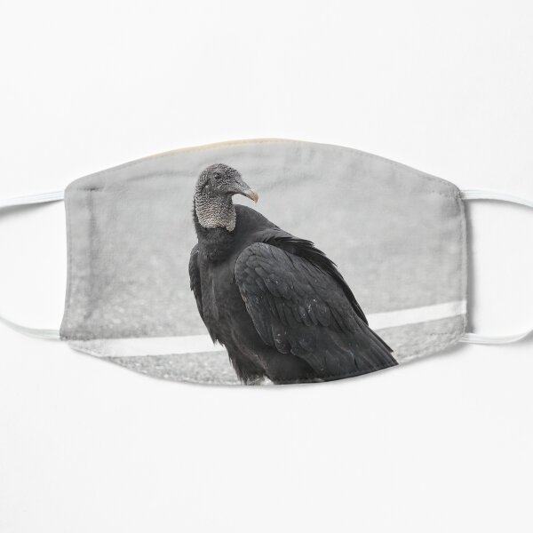 American black vulture Flat Mask