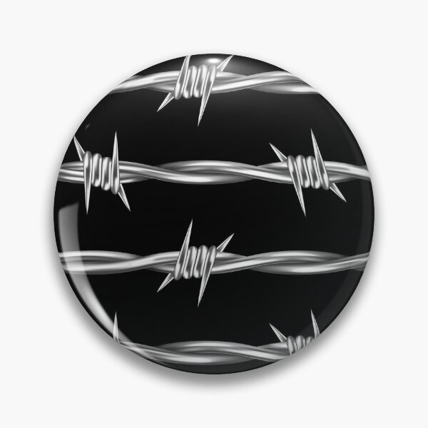 Item preview, Barbed Wire Print designed and sold by SinAndBearIt.