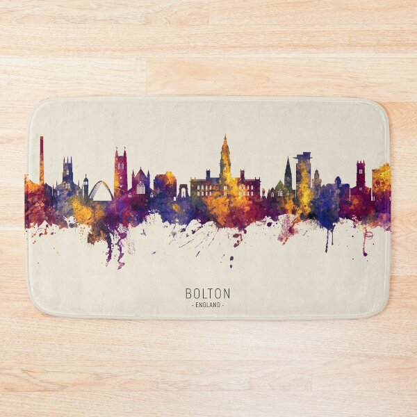 Item preview, Bolton England Skyline designed and sold by ArtPrints.
